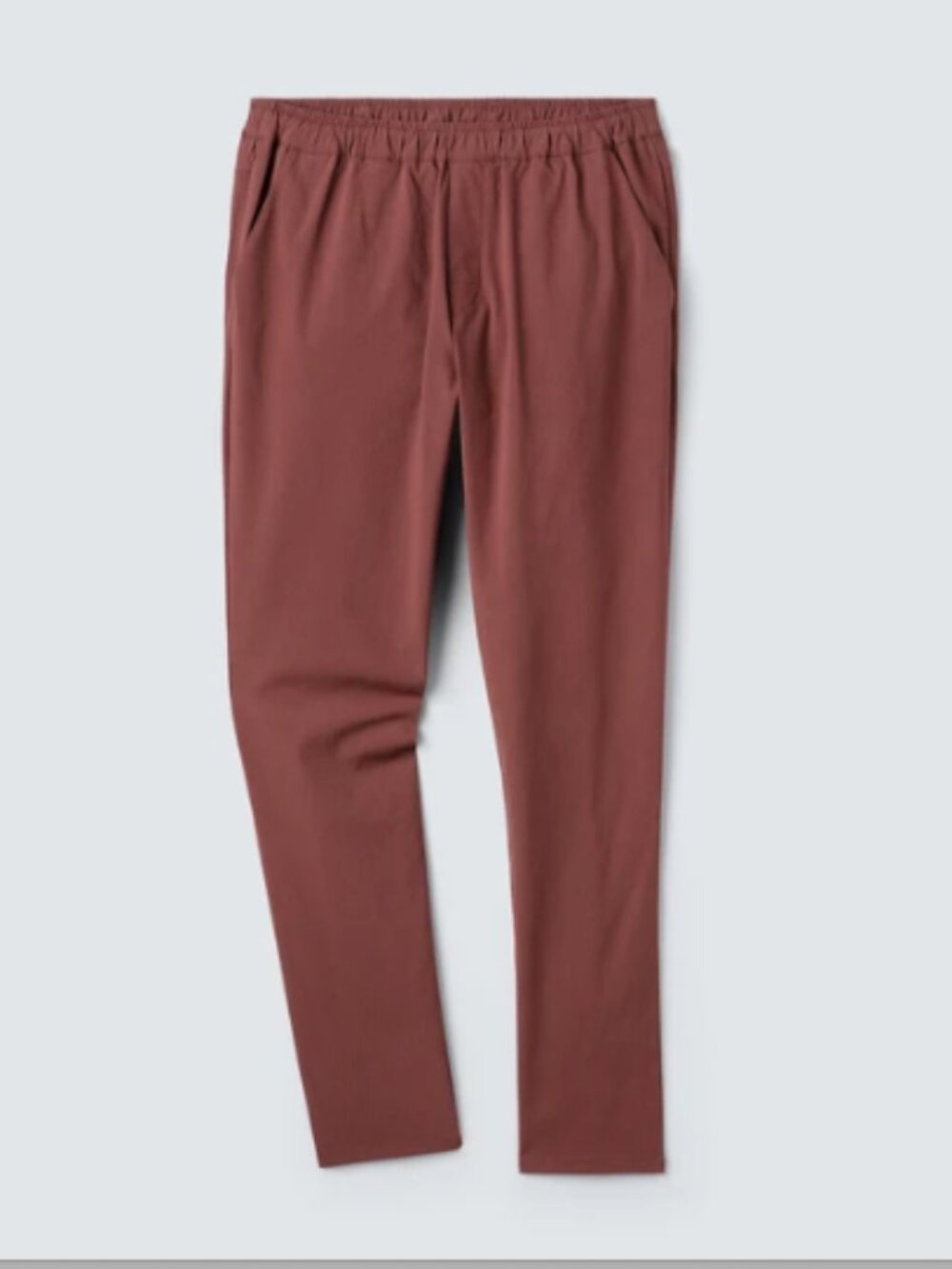 Unbound Merino Men's Flex Joggers Maroon M 30" NWT Merino Wool Travel Pants
